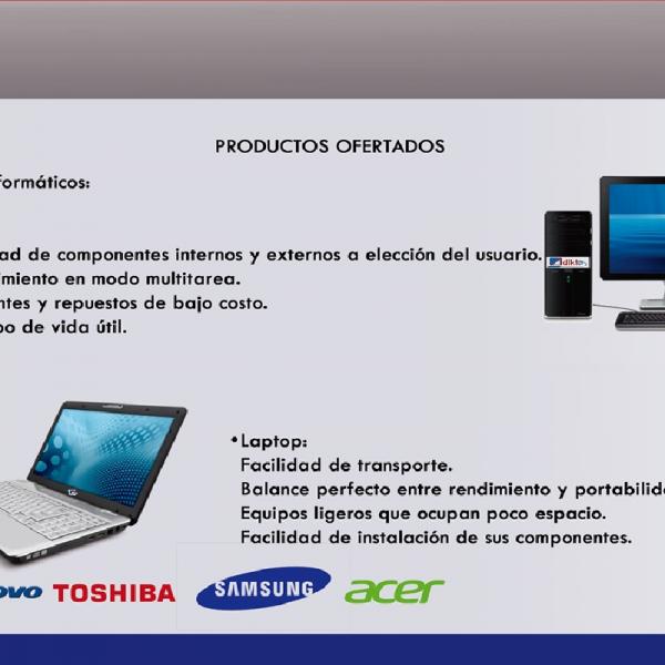 Productos Ofertados